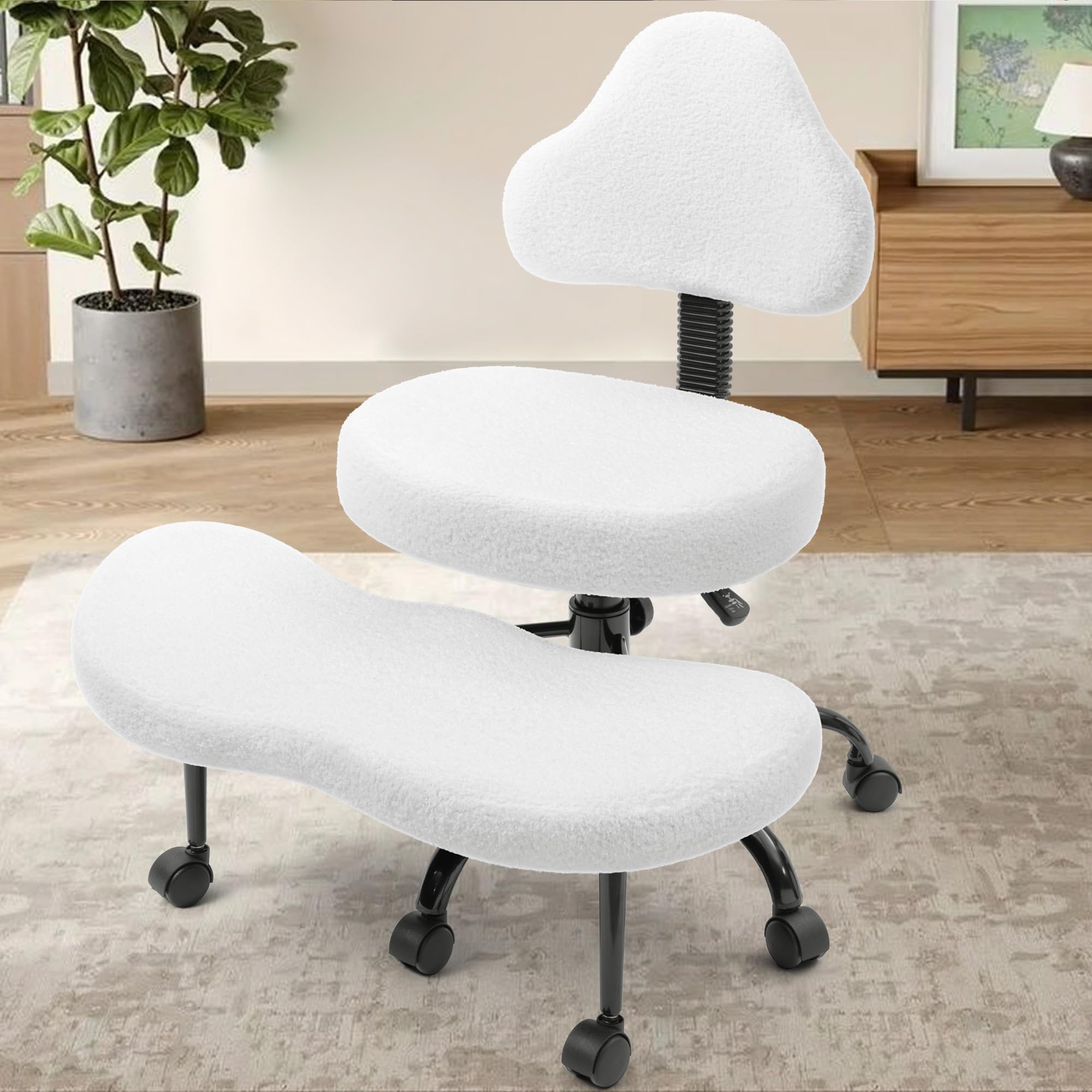 Amazon.com: AtHope Cross Legged Office Chair, Criss Cross Desk